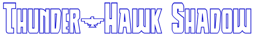 Thunder-Hawk Shadow шрифт